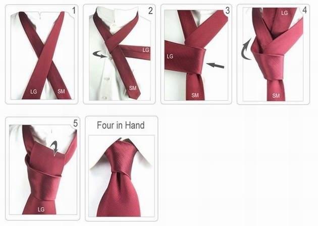 标准打领带的方法（图解最简单领带打法）