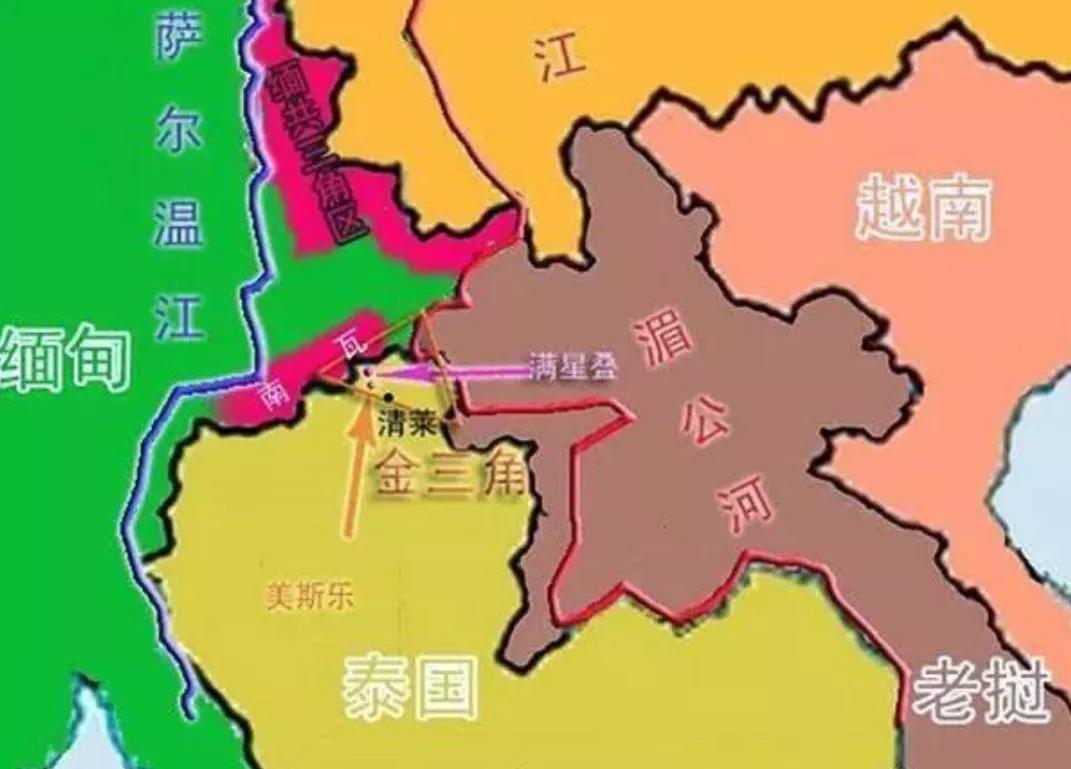 金新月是哪三个国家的交界地带？