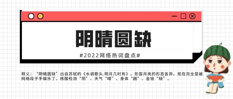 2022网络热词30个,你知道几个?