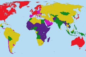 第二世界国家，国家分类有哪些，世界国家等级划分标准