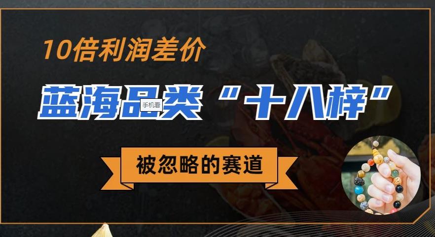 被忽略的蓝海品类“十八籽”，10倍的利润差价，同行一天几十单【揭秘】，10倍的利润差价，同行一天几十单【揭秘】