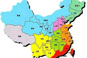 中国各省面积排名表（中国34个省份面积排名）