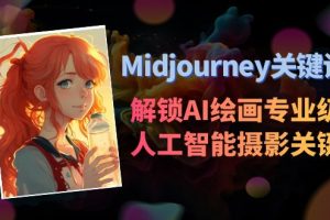 Midjourney关键词-解锁AI绘画专业级人工智能摄影关键词