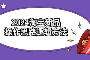 2024淘宝开店新品操作思路逻辑方法（6节视频课）