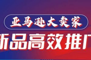 亚马逊大卖家新品高效推广，​分享如何高效推广，打造百万美金爆款单品