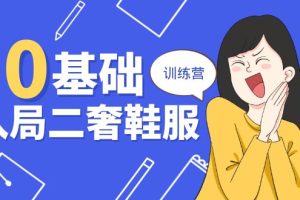 零基础入局-二奢 鞋服训练营,十二年 奢侈品 创业导师分享(20节课)